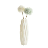 White Plastic Ceramic Vase