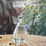 Transparent Angel Glass Vase