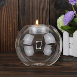 Clear Glass Tealight Holder