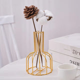 Hollow Iron Decorative Vase