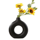 Nordic Hollow Ceramic Vase