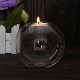 Clear Glass Tealight Holder