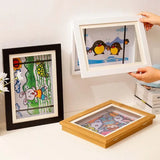 Simple Wooden Flap Photo Frame