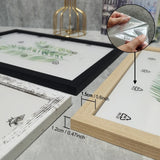 Wooden Photo Frame for Wall & Stand