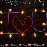 DIY Iron Grid Wall Organizer