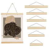 Magnetic Wooden Poster Hanger Frame