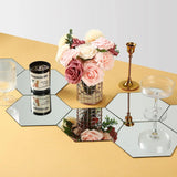 Hexagon Mirror Wall Stickers