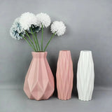 Modern Plastic Basket Vase