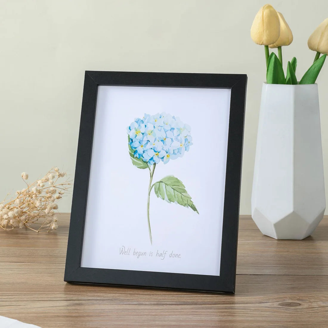 Wooden Photo Frame for Wall & Stand