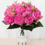 Silk Rose & Peony Bouquet