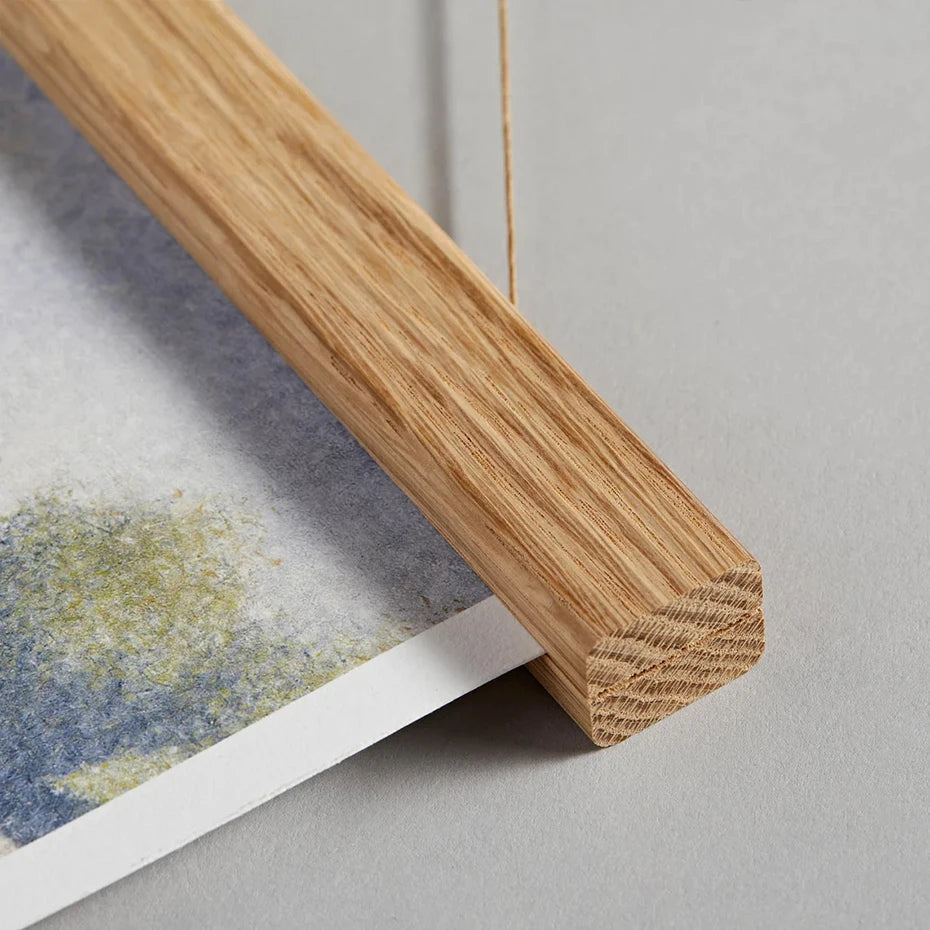 Magnetic Wooden Poster Hanger Frame