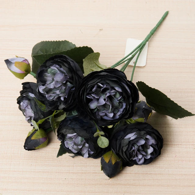 Silk Rose & Peony Bouquet