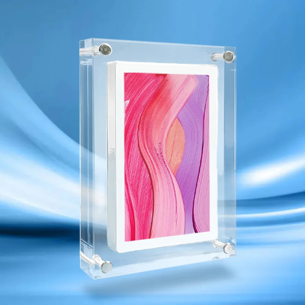 Acrylic Digital Photo Frame IPS Screen
