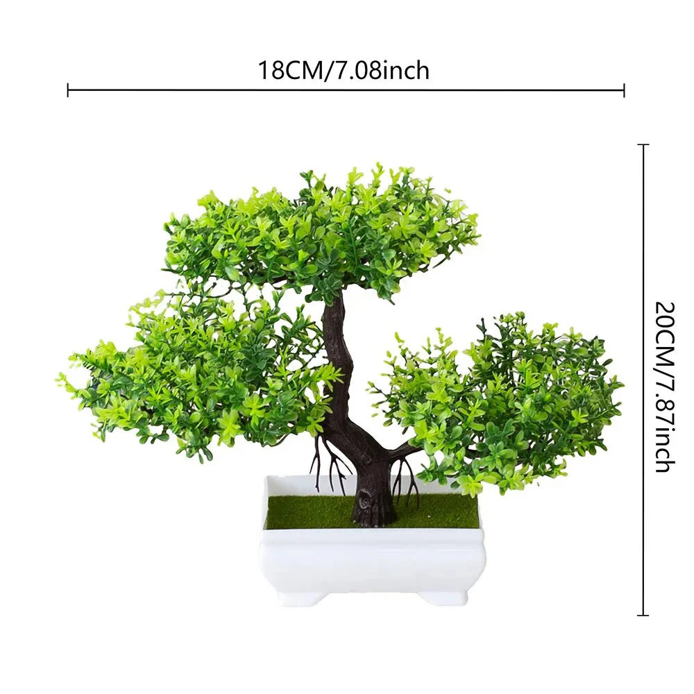 Mini Potted Artificial Bonsai