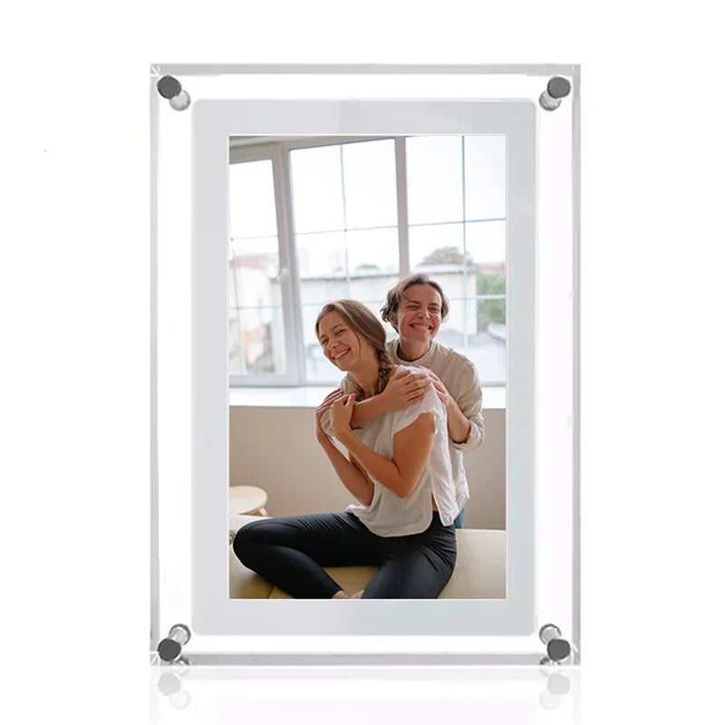 Acrylic Digital Photo Frame IPS Display
