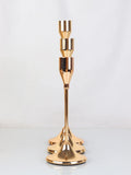 European-Style Metal Candle Holder Set