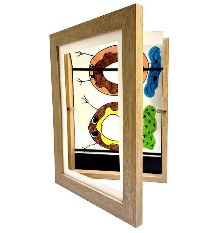 Simple Wooden Flap Photo Frame