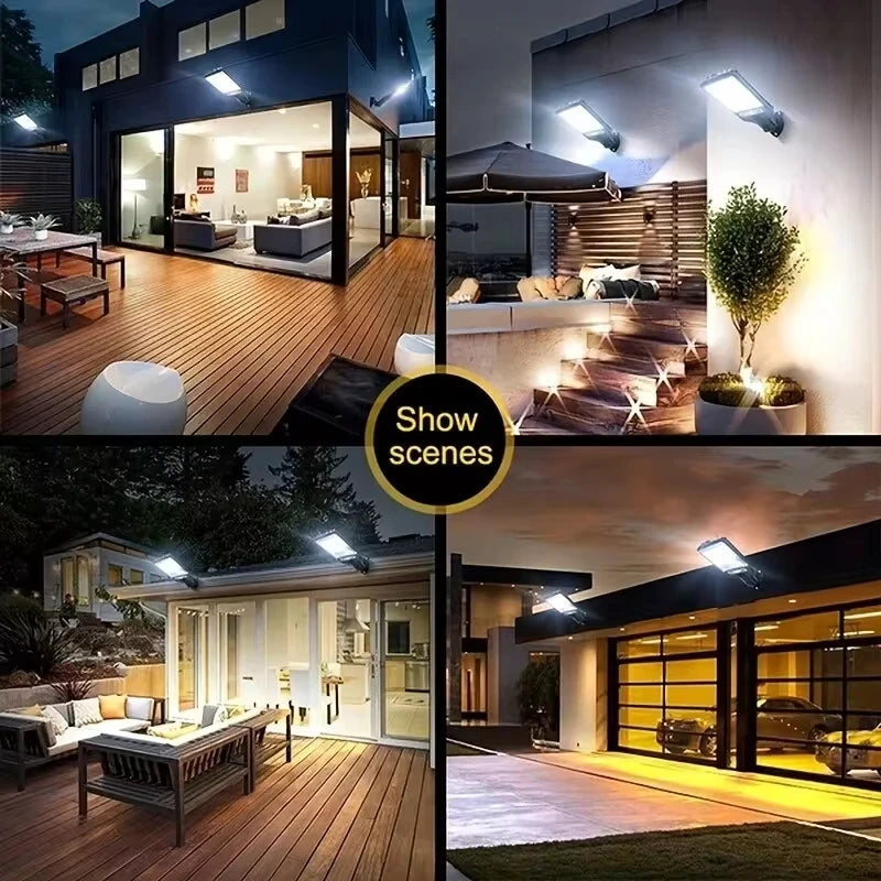 Solar Sensor Street Light 108 COB