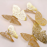 3D Hollow Butterfly Wall Stickers