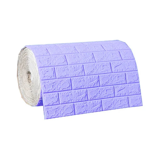 3D Foam Brick Wallpaper Roll