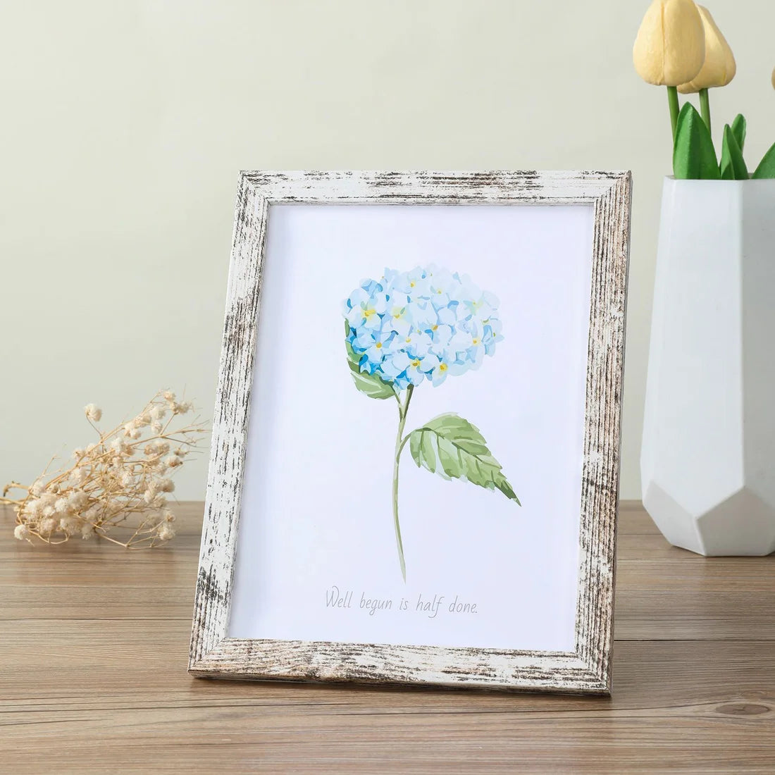 Wooden Photo Frame for Wall & Stand