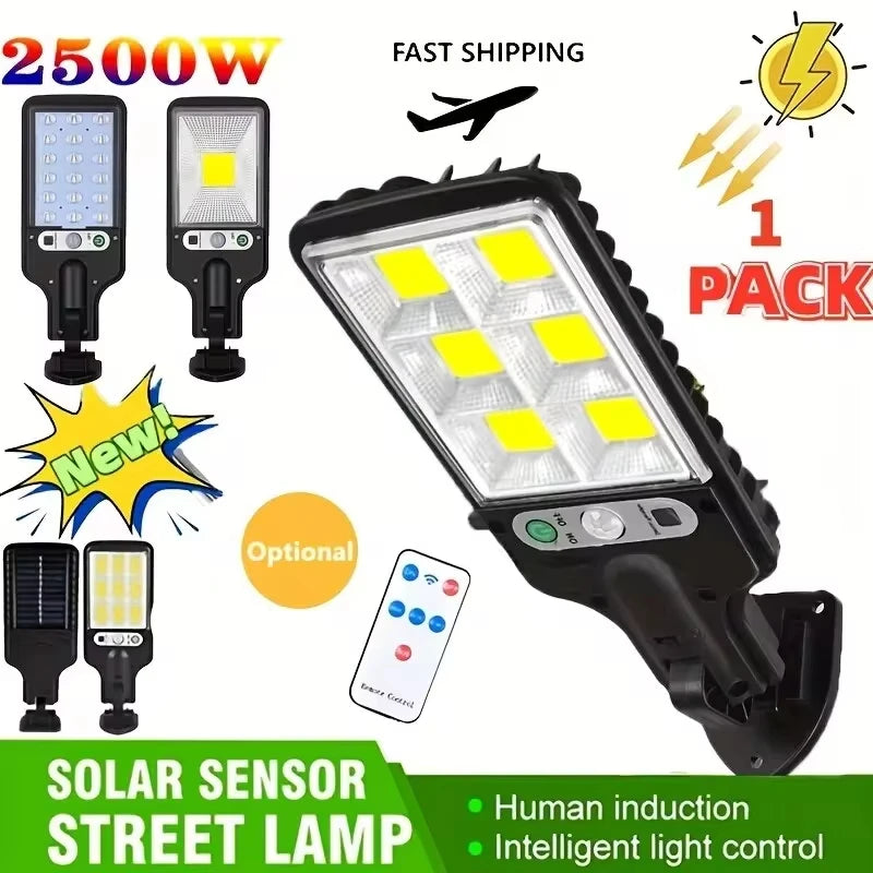 Solar Sensor Street Light 108 COB