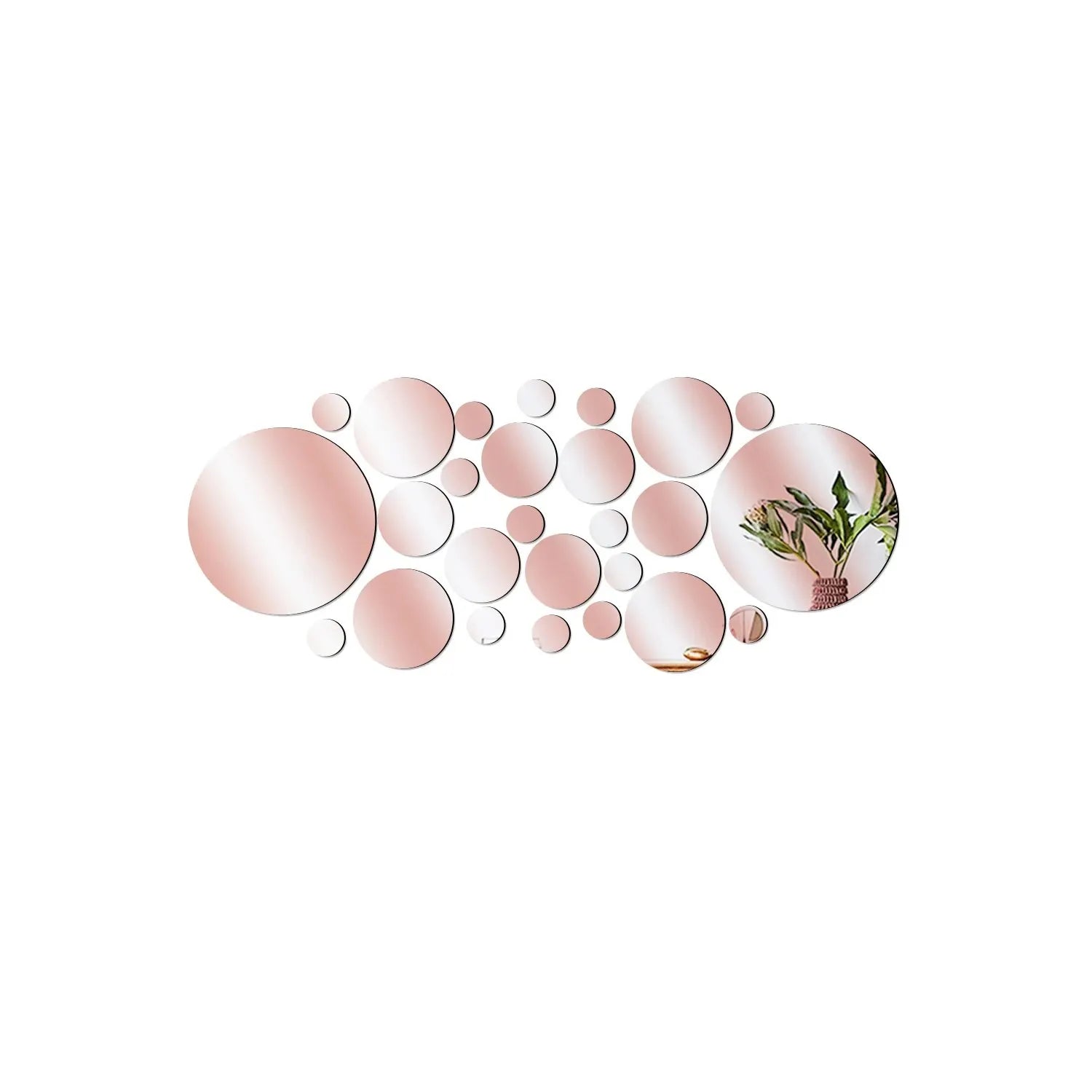 Crystal Mirror Wall Stickers