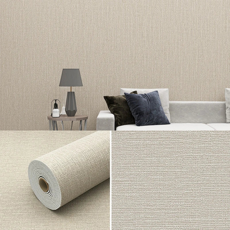 Self-Adhesive Linen Wallpaper