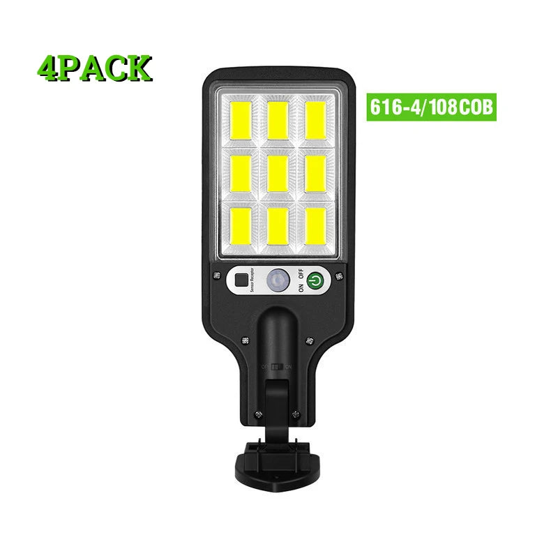 Solar Sensor Street Light 108 COB