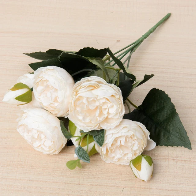 Silk Rose & Peony Bouquet