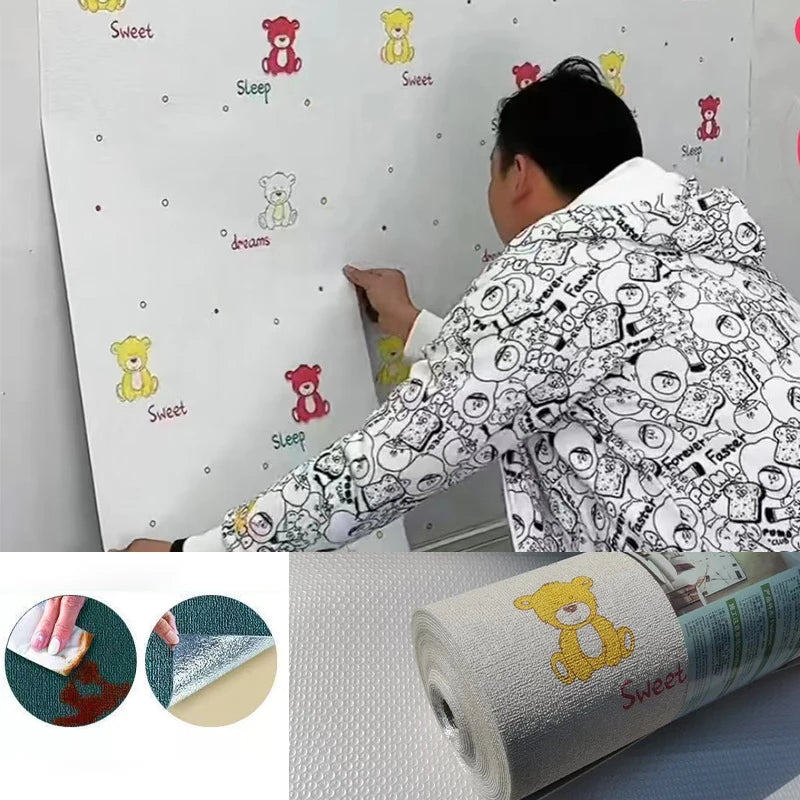 Self-Adhesive Linen Wallpaper