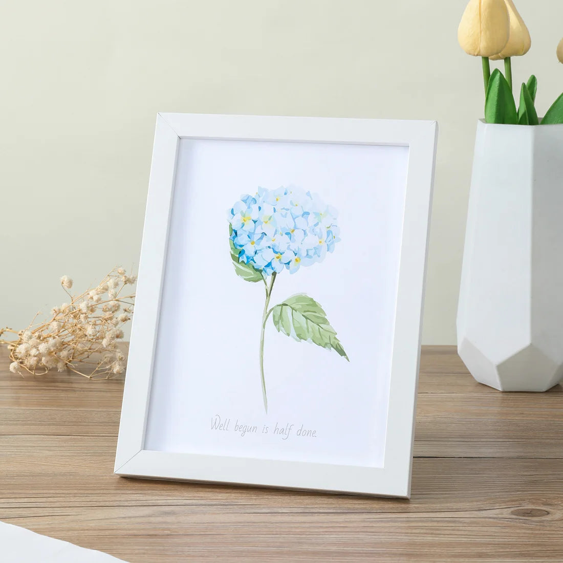 Wooden Photo Frame for Wall & Stand