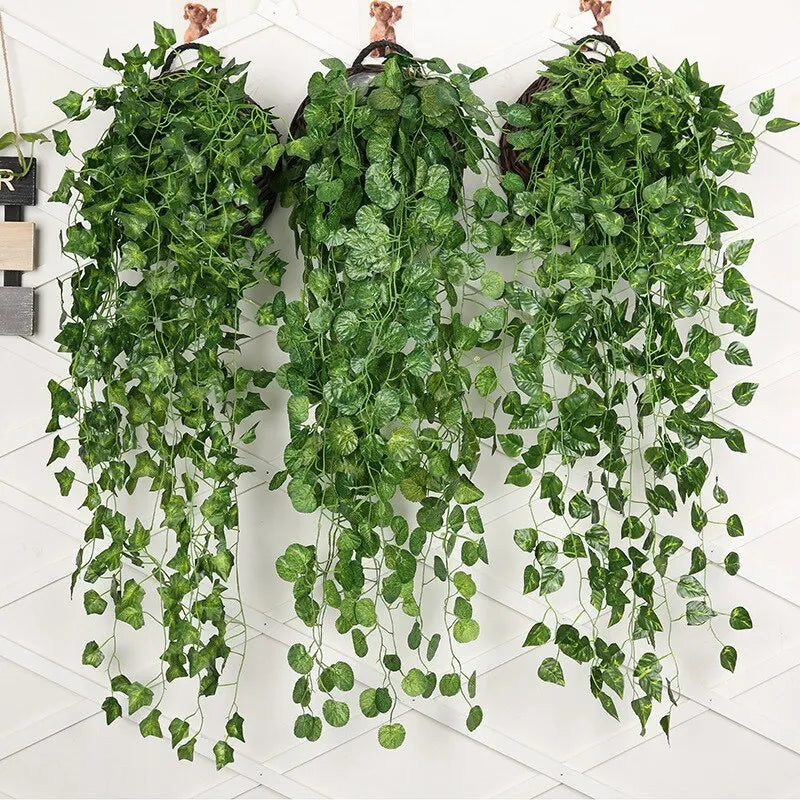 Hanging Green Plant Wall Decor