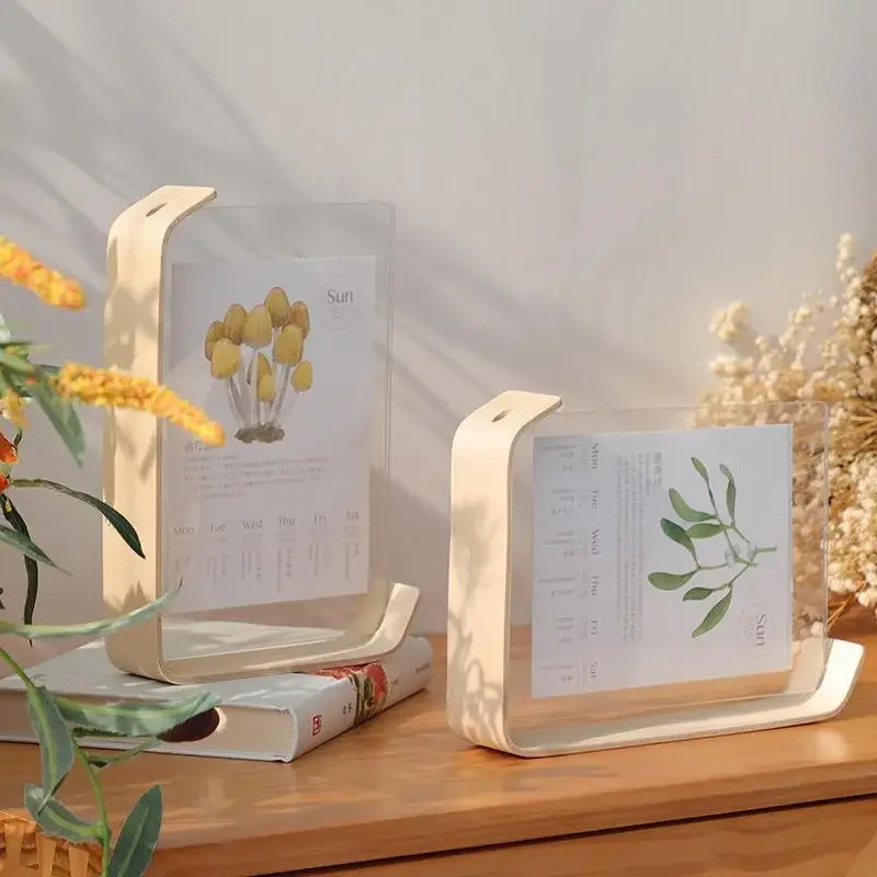 Acrylic Wooden Herbarium Photo Frame