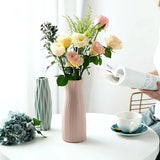 Modern Plastic Basket Vase
